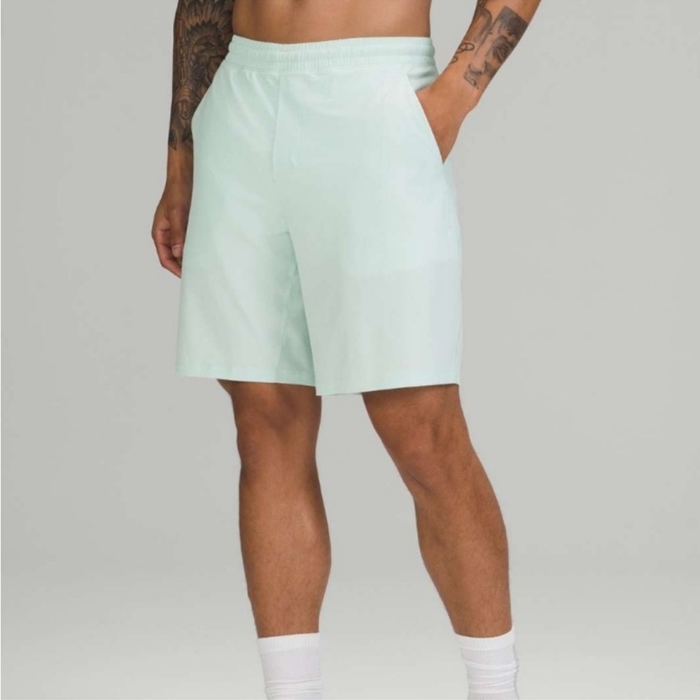 Men's Lululemon Pace Breaker Lined Short 9" - Delicate Mint